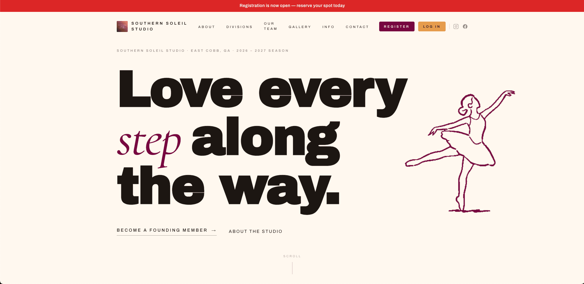 Southern Soleil Studio website